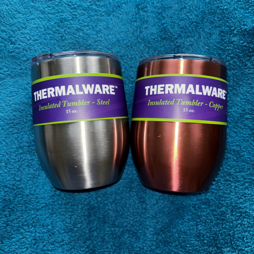 Insulated Tumblers - Steel and Copper